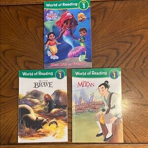 Disney kids books | World of Reading |set of 3 readers | level 1